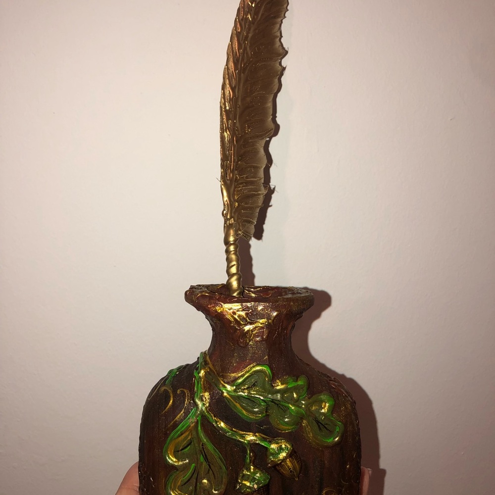 Pen and holder